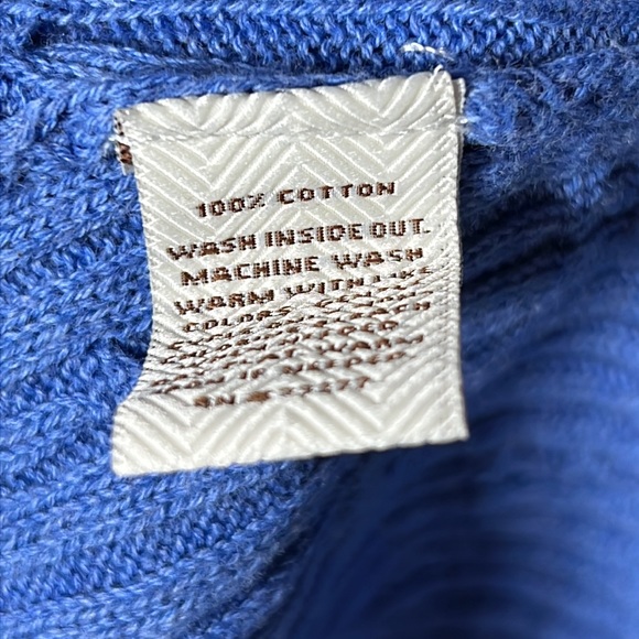 Sonoma long sleeve cable v-neck sweater size XL - Picture 7 of 10